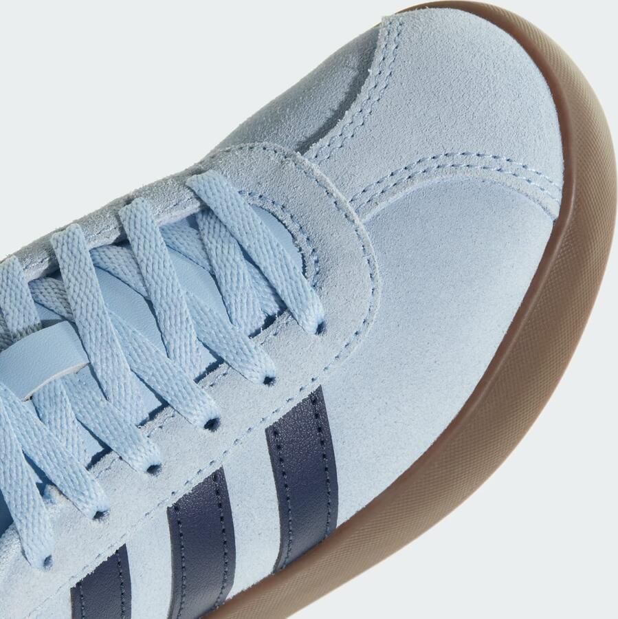 Adidas Sportswear VL Court leren sneakers lichtblauw donkerblauw - Foto 6