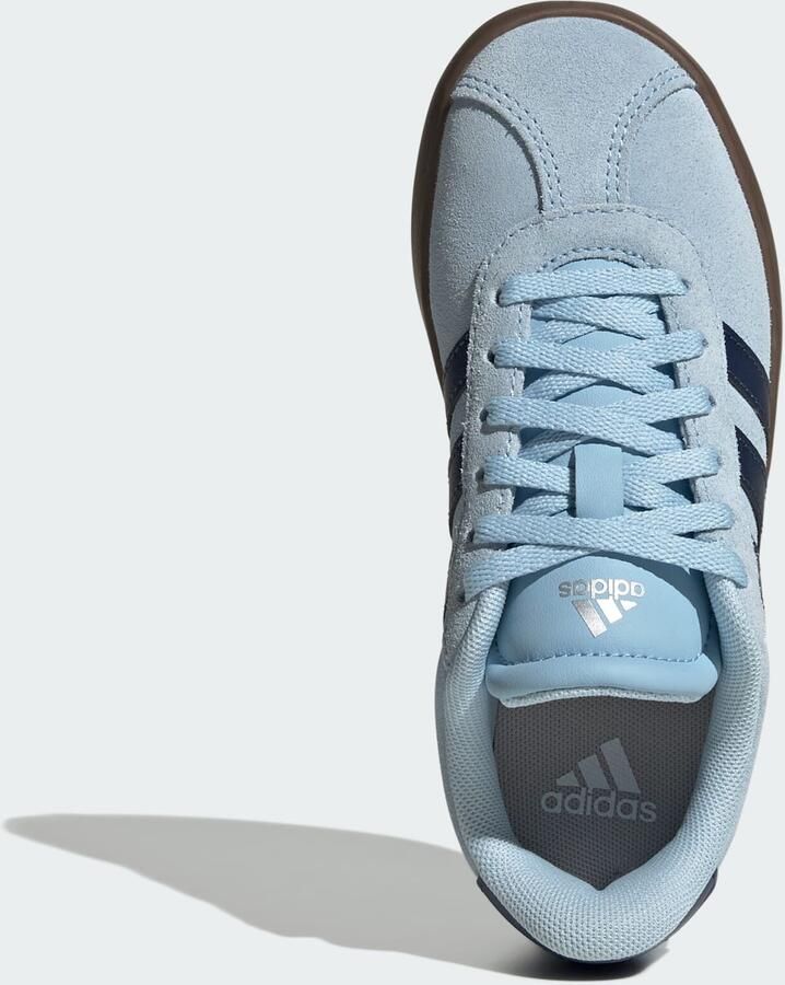 Adidas Sportswear VL Court leren sneakers lichtblauw donkerblauw - Foto 8