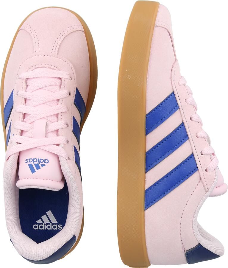 Adidas VL Court 3.0 K unisex kinder sneaker suède KI9492 royal blue clear pink - Foto 13