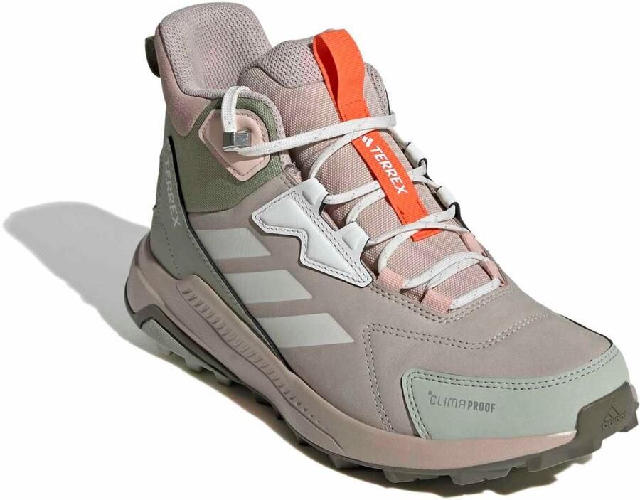 Adidas Terrex Anylander Leather Mid Climaproof Wandelschoenen Groen 2 3 Vrouw - Foto 2