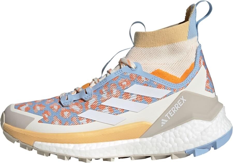 ADIDAS TERREX Boots 'Free Hiker 2.0' crème royal blue koningsblauw geel oranje