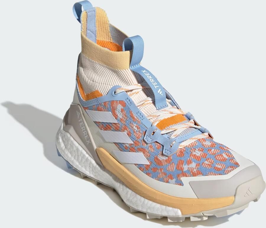 ADIDAS TERREX Boots 'Free Hiker 2.0' crème royal blue koningsblauw geel oranje - Foto 4
