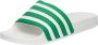 Adidas adilette Slippers en Sandalen Groen Maat: 39 1 3 Mesh Synthetisch Foot Locker - Thumbnail 4