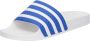 Adidas adilette Slippers en Sandalen Blauw Maat: 39 1 3 Mesh Synthetisch Foot Locker - Thumbnail 3