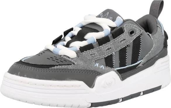 Adidas 2000 Kindersneakers Grijs 2 3 Leer Textil - Foto 2