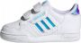 Adidas Originals Continental 80 Stripes Schoenen Cloud White Cloud White Pulse Aqua Kind - Thumbnail 6