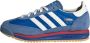 Adidas Originals SL 72 RS Junior Blue Core White Better Scarlet Kind Blue Core White Better Scarlet - Thumbnail 4