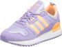 Adidas Paarse Lage Sneaker met Oranje Accents Purple Dames - Thumbnail 2