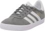 Adidas Originals Gazelle Junior Grey Three Cloud White Gold Metallic- Dames Grey Three Cloud White Gold Metallic - Thumbnail 4