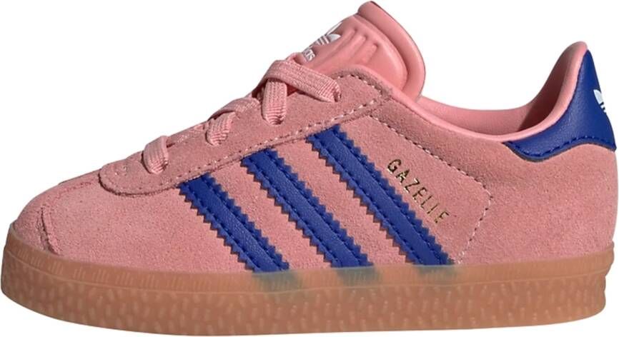 Adidas Originals Gazelle II Baby's Semi Pink Spark Lucid Blue Lucid Blue Kind Semi Pink Spark Lucid Blue Lucid Blue - Foto 5
