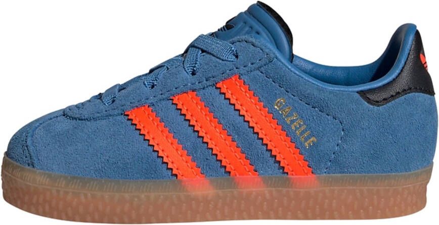 Adidas Originals Gazelle II Baby's Focus Blue Solar Orange Core Black Kind Focus Blue Solar Orange Core Black - Foto 4