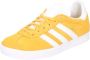Adidas Originals Gazelle suède sneakers oker wit - Thumbnail 3