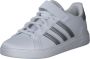 Adidas Sportswear Grand Court 2.0 EL sneakers wit zilver Imitatieleer 36 2 3 - Thumbnail 4