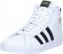 Adidas Originals Basket Profi Schoenen Cloud White Core Black Gold Metallic - Thumbnail 6