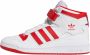 Adidas Originals Forum Mid Schoenen Cloud White Vivid Red Cloud White Heren - Thumbnail 5