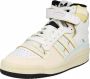 Adidas Hoge Basketbalschoen Wit Blauw Multicolor Dames - Thumbnail 2