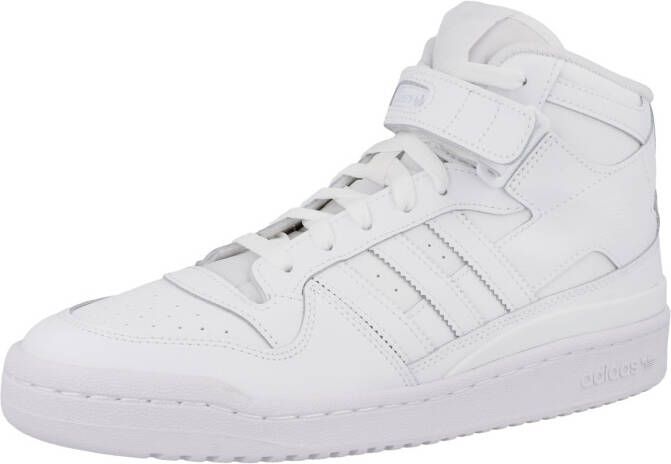 Adidas Originals Forum Mid Schoenen Cloud White Cloud White Cloud White Dames - Foto 18