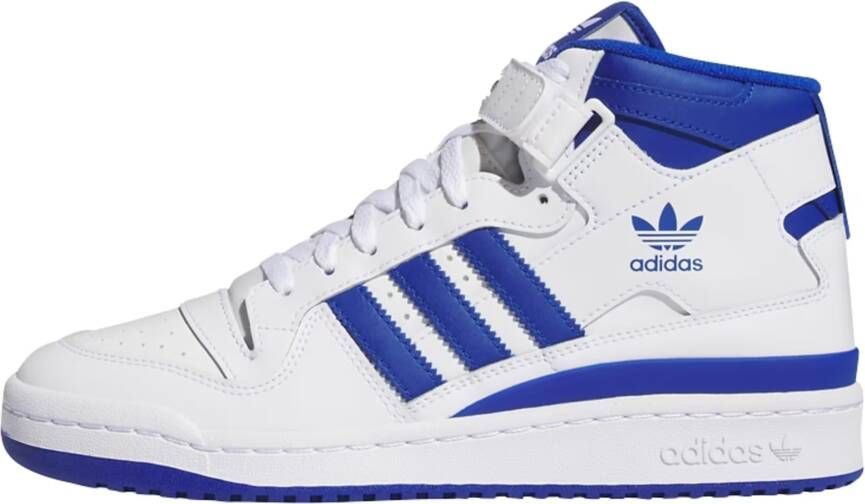 Adidas Originals Forum Mid sneakers wit blauw - Foto 3
