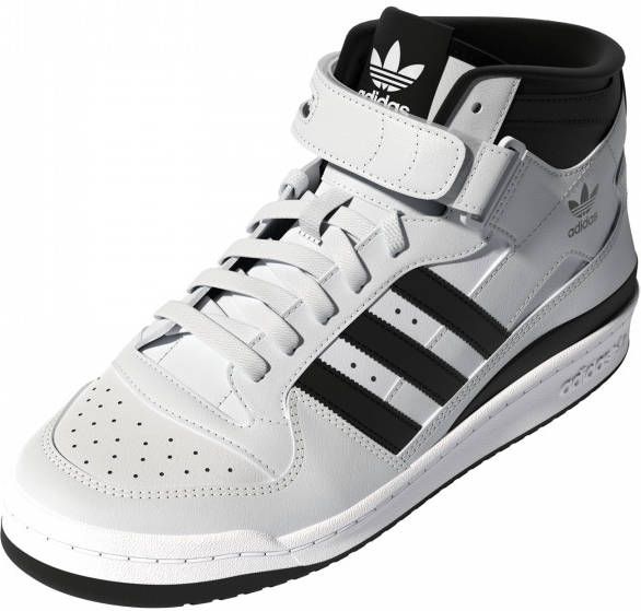 Adidas Originals Forum Mid Schoenen Cloud White Cloud White Cloud White Heren - Foto 6
