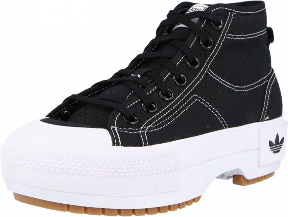 Adidas Originals Nizza Trek Women Cblack Ftwwht Gum3 Schoenmaat 40 2 3 Sneakers GZ8857 - Foto 5