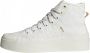 Adidas Witte High-Top Sneaker met Bloemenborduursel White Dames - Thumbnail 3