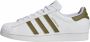 Adidas Originals Superstar sneakers wit olijfgroen - Thumbnail 4