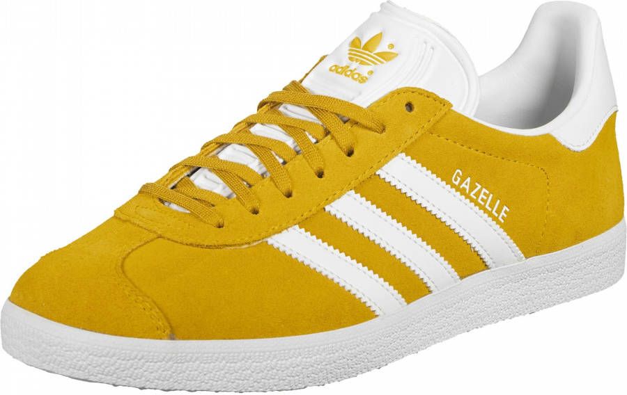 Adidas Originals Gazelle Schoenen Crew Yellow / Cloud White ...