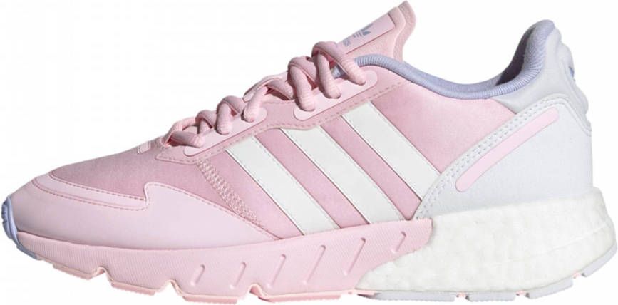 Adidas ZX 1K Boost Schoenen Clear Pink Cloud White Violet Tone Dames - Foto 2