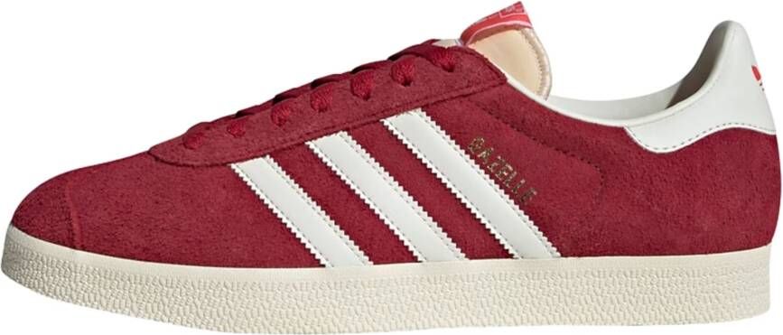 Adidas Originals Gazelle Team Victory Red Off White Cream White- Team Victory Red Off White Cream White - Foto 4