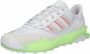 Adidas Klassieke Lage Sneaker Wit Blauw Beige Heren - Thumbnail 4