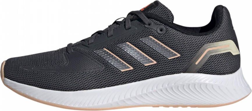 Adidas Performance Runfalcon 2.0 hardloopschoenen antraciet grijs metalic rood - Foto 4