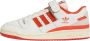Adidas Originals Witte en Oranje Forum 84 Lage Sneakers Multicolor - Thumbnail 4