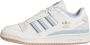 Adidas Originals Witte en blauwe leren sneakers Multicolor Dames - Thumbnail 3