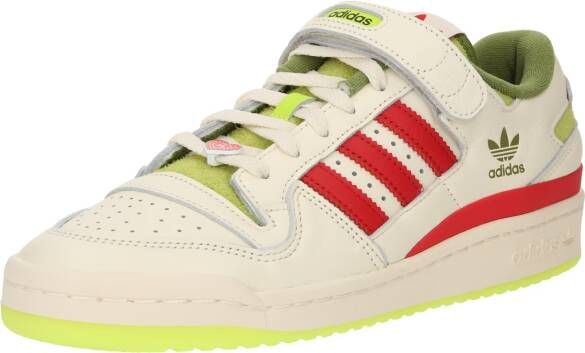 Adidas Originals Forum Low The Grinch Sneaker Forum Schoenen cream white collegiate red solar slime maat: 41 1 3 beschikbare maaten:41 1 3 42 - Foto 4