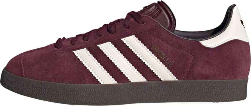 Adidas Originals Gazelle Sneaker Fashion sneakers Schoenen maroon chalk white gum maat: 43 1 3 beschikbare maaten:42 43 1 3 44 2 3 45 1 3 46 - Foto 3