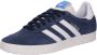 Adidas Gazelle Sneakers met Geperforeerd Bovenwerk Blue - Thumbnail 4