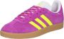 Adidas Originals Gazelle Dames Purple Burst Solar Yellow Off White- Dames Purple Burst Solar Yellow Off White - Thumbnail 5