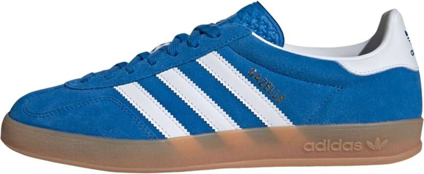 Adidas Originals Gazelle Indoor Blue Bird Cloud White Gum- Blue Bird Cloud White Gum - Foto 7