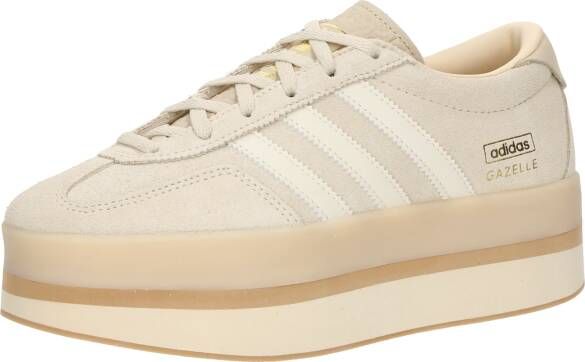 ADIDAS ORIGINALS Sneakers laag 'GAZELLE STACK' sand goud wit