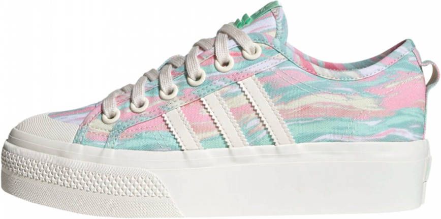Adidas Nizza Platform Hi Dames Schoenen Beige Textil, Leer Maat 42 2/3 Foot  Locker - Schoenen.nl