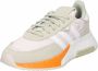 Adidas Originals Retropy F2 sneakers lichtgrijs wit oranje - Thumbnail 6