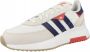 Adidas Originals Retropy F2 sneakers wit donkerblauw rood - Thumbnail 6
