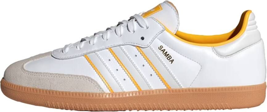 Adidas Originals Samba OG Cloud White Crystal White Crew Yellow- Cloud White Crystal White Crew Yellow - Foto 6