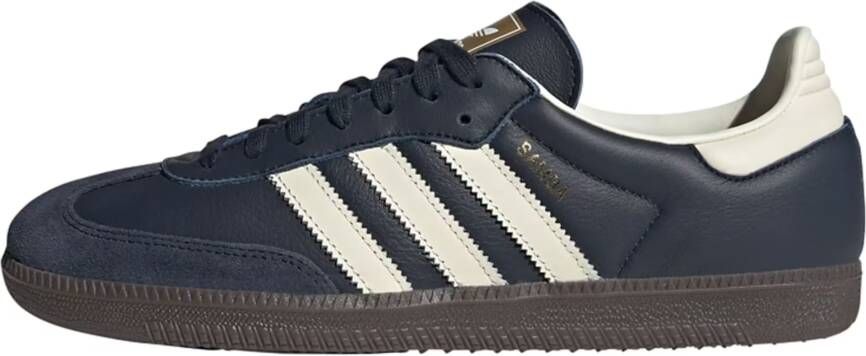 Adidas Samba Schoenen Blauw Maat: 46 2 3 Suède Foot Locker - Foto 3