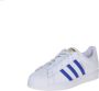 Adidas ORIGINALS Superstar Sneakers Ftwr White Semi Lucid Blue Gold Metalic - Thumbnail 4