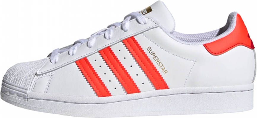 Adidas Originals Superstar Spark Dames Cloud White / Solar Red ... Adidas Originals Superstar Spark Dames Cloud White / Solar Red ...