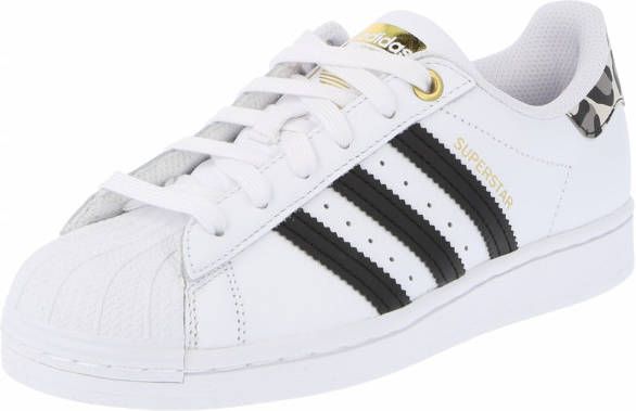 Adidas Superstar W Dames sneakers ftwr white/core black/gold met. -  Schoenen.nl