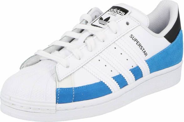 Kelder Vijftig patroon Adidas Superstar Sneakers Bright Blue Ftwr White Core Black - Schoenen.nl