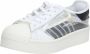 Adidas Originals Superstar Bold W Dames Sneakers Sportschoenen Schoenen Wit Transparant FV336 - Thumbnail 3