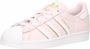 Adidas Originals Superstar Schoenen Cloud White Almost Pink Gold Metallic Dames - Thumbnail 4